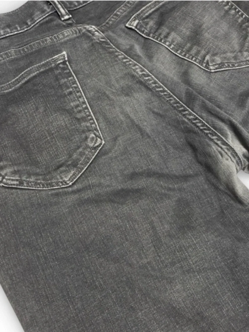 Banana Republic Slim Fit Gray Stretch Jeans Mens 34x32 Charcoal
